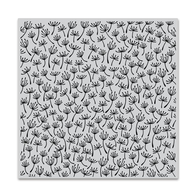 Hero Arts - CG756 Blowing In The Wind Bold Prints stamp*