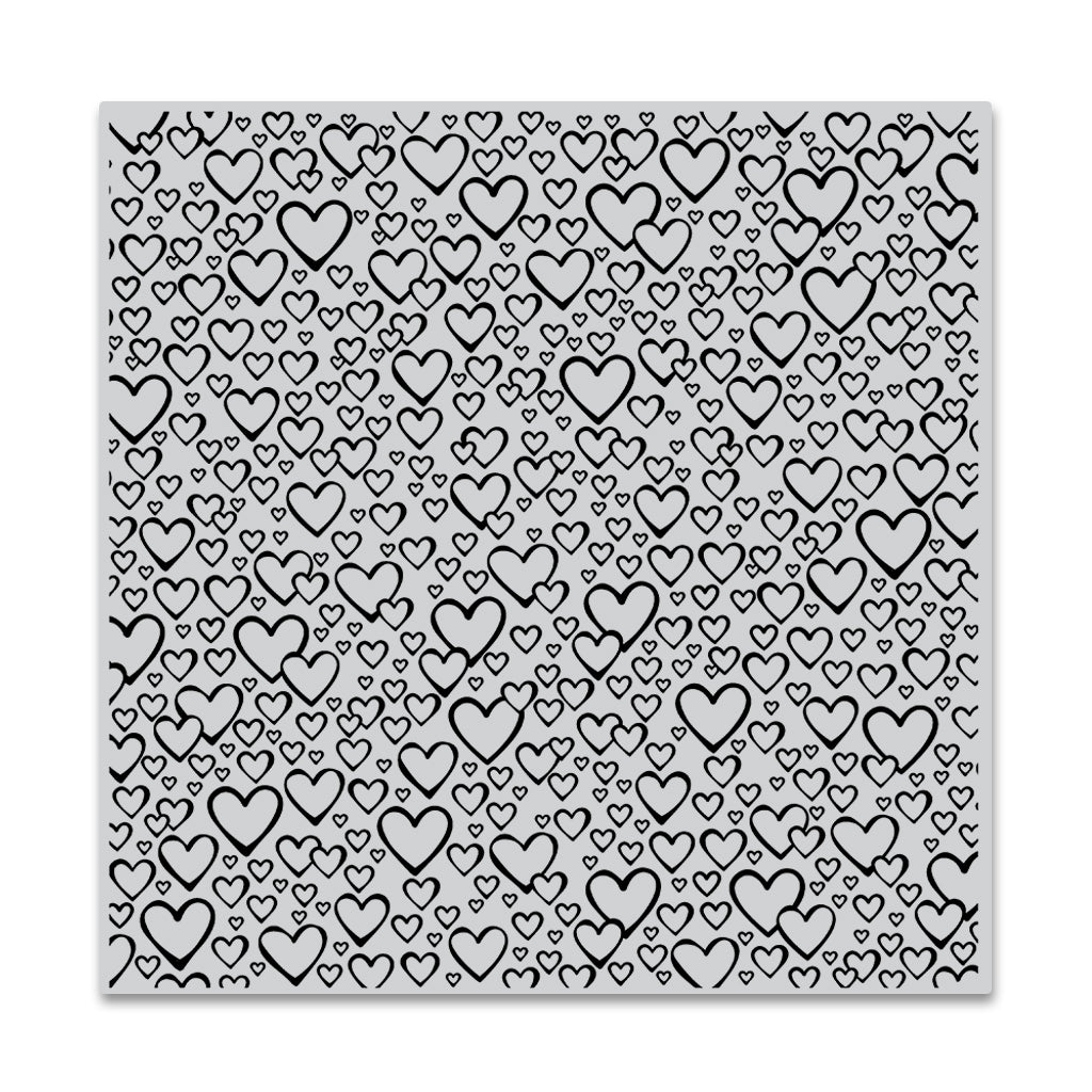 Hero Arts - CG758 Bursting With Love Bold Prints.........
