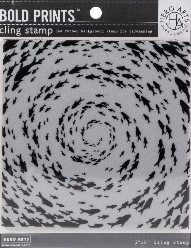 Hero Arts CG811 School of Fish - out of stock