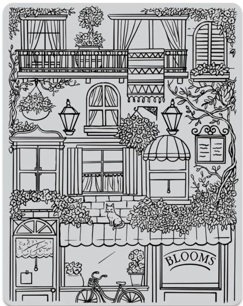 Hero Arts - CG828 Flower Shop Background Cling*