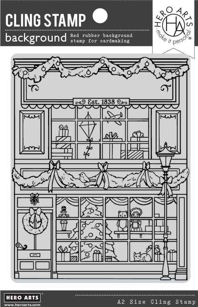 Hero Arts - CG865 Gift Shop Christmas Background*