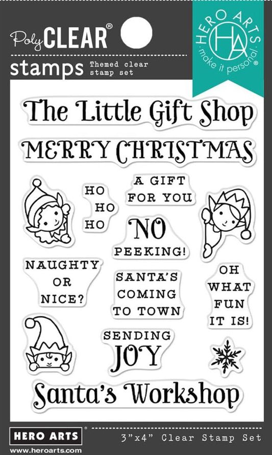 Hero Arts CM580 Christmas Gift Shop*