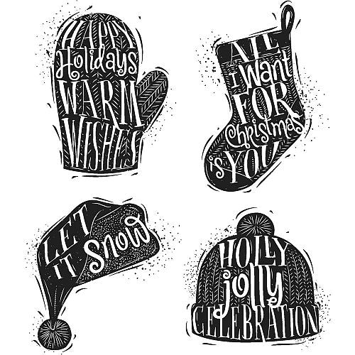 Tim Holtz / Stampers Anonymous CMS313 Carved Christmas 1..*