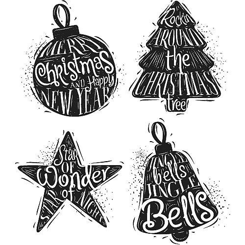 Tim Holtz / Stampers Anonymous CMS314 Carved Christmas 2..*
