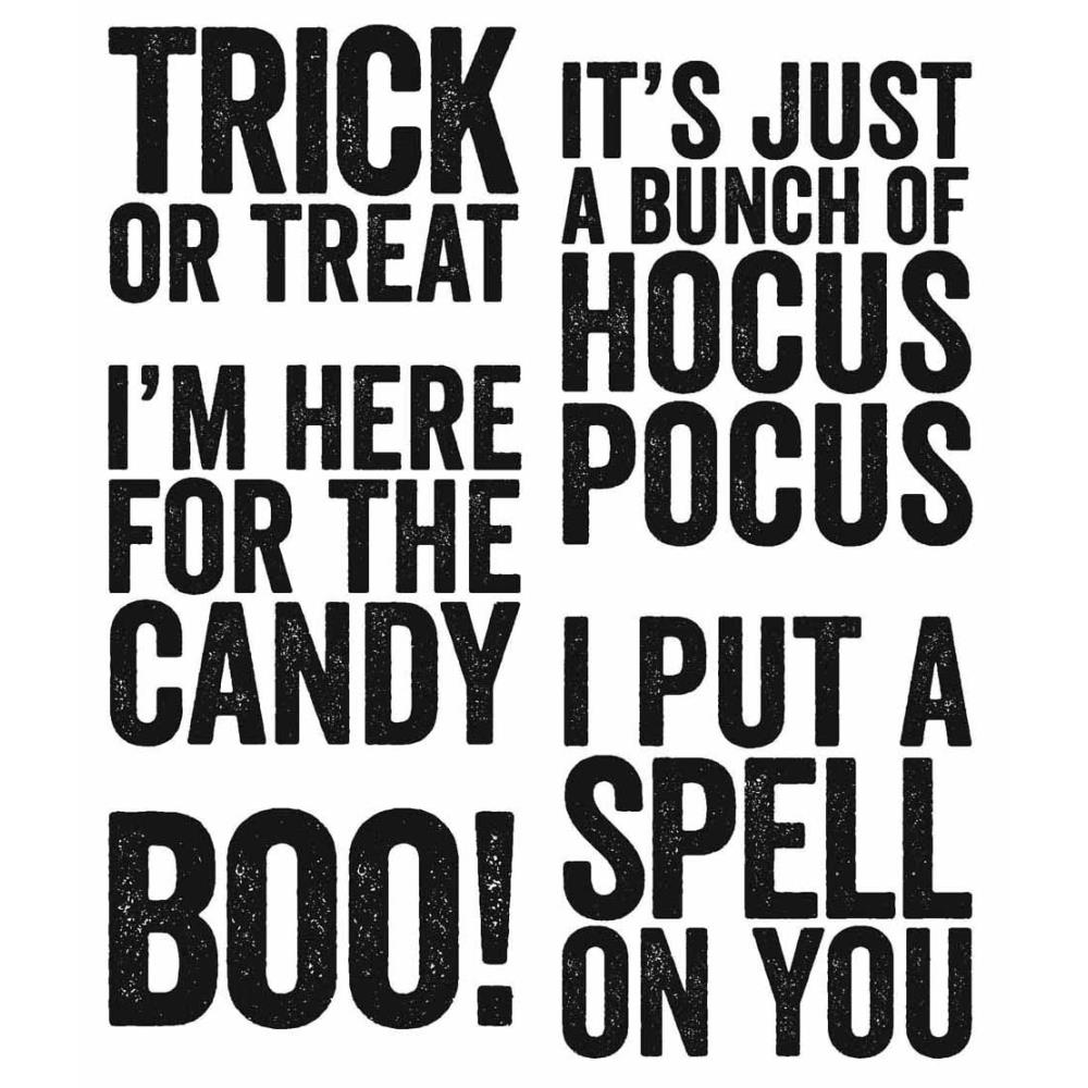 Tim Holtz / Stampers Anonymous - CMS438 Bold Frights*