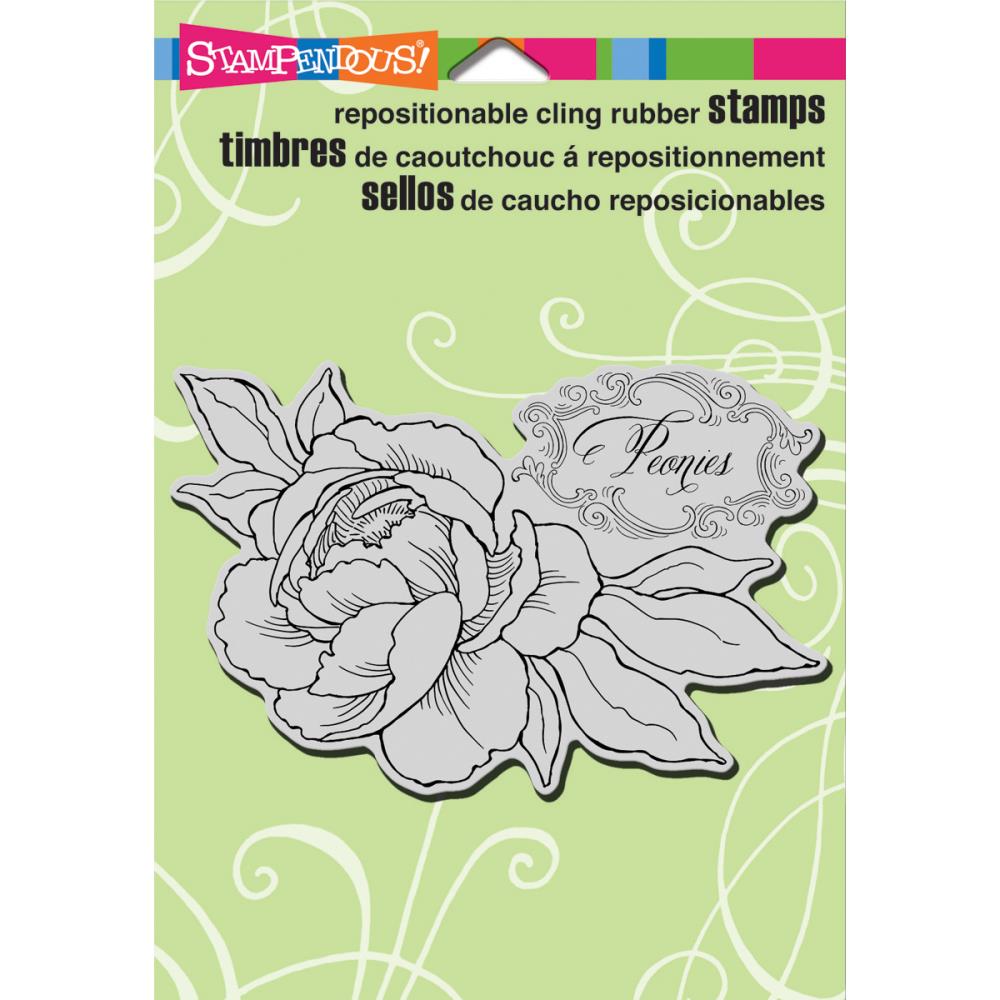 Stampendous - CRP265 Peony Spray