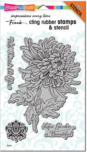 Stampendous - CRS5110 Garden Mum……..