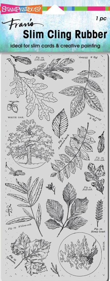 Stampendous - CSL06 Slim Leafy Trees……