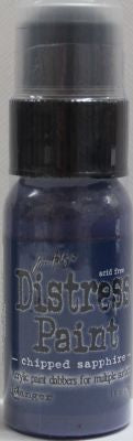 Distress Paint - Chipped Sapphire:-