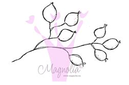 Magnolia Rubber Stamp - Christmas Berries*