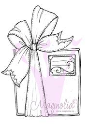 Magnolia Rubber Stamp - Christmas Present with Bow*