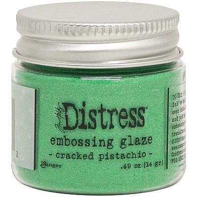 Distress Embossing Glaze - Cracked Pistachio