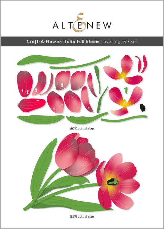 Altenew - Craft-A-Flower Tulip Full Bloom Layering die set