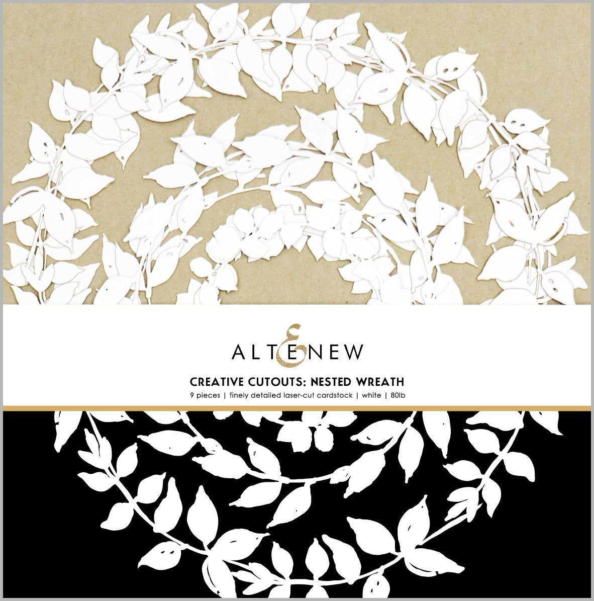 Altenew - Creative Cut-outs - Nested Wreath