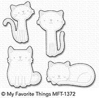 My Favorite Things - Cute Cats (die set)