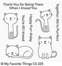 My Favorite Things - Cute Cats (stamp & die bundle)