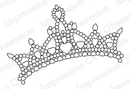 Impression Obsession - CL7904 Tiara (cling)*
