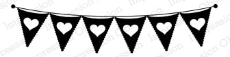 D9169 Heart Banner* (Wood)
