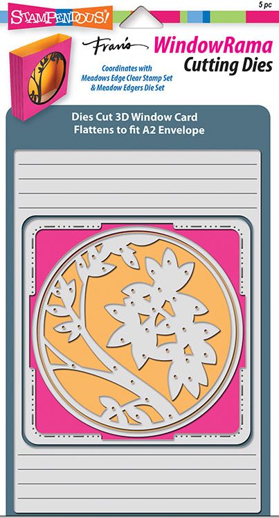 Stampendous - DCP1012 Windowrama Die set……..