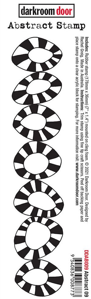 Darkroom Door - DDAB009 Abstract Stamp - Abstract 09 - 2 only**