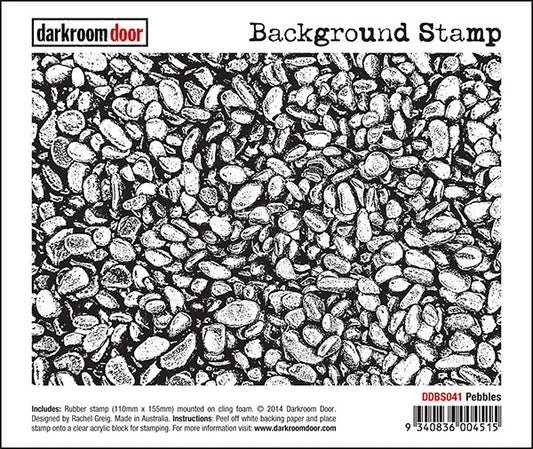 Darkroom Door - Background Stamp - DDBS041 Pebbles