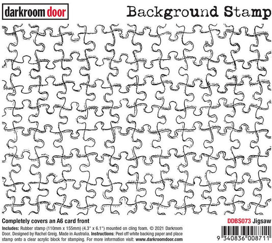 Darkroom Door - Background Stamp DDBS073 Jigsaw