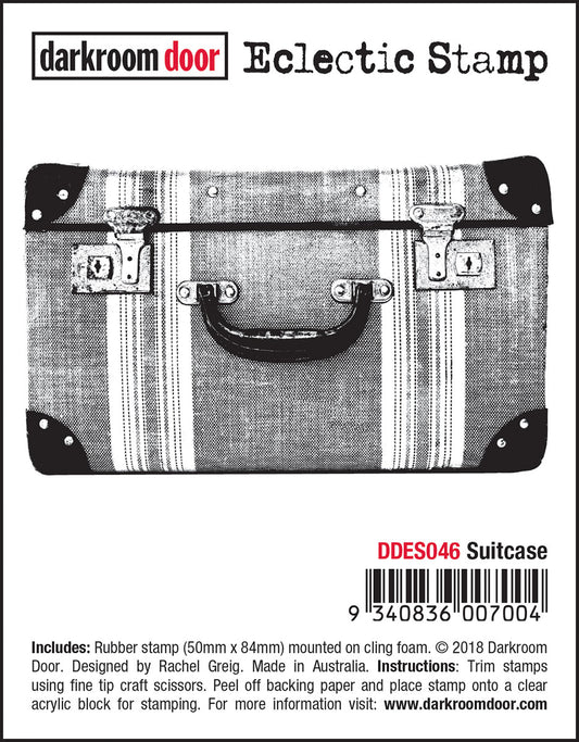Darkroom Door - DDES046 Suitcase Eclectic Stamp