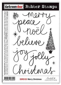 Darkroom Door DDRS103 Merry Christmas