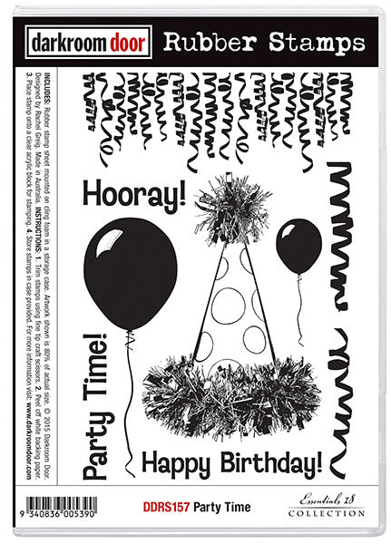 Darkroom Door Stamp Set - DDRS157 Party Time**