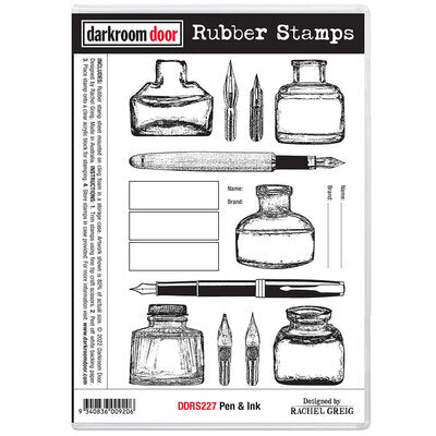 Darkroom Door Stamp Set - DDRS227 Pen & Ink