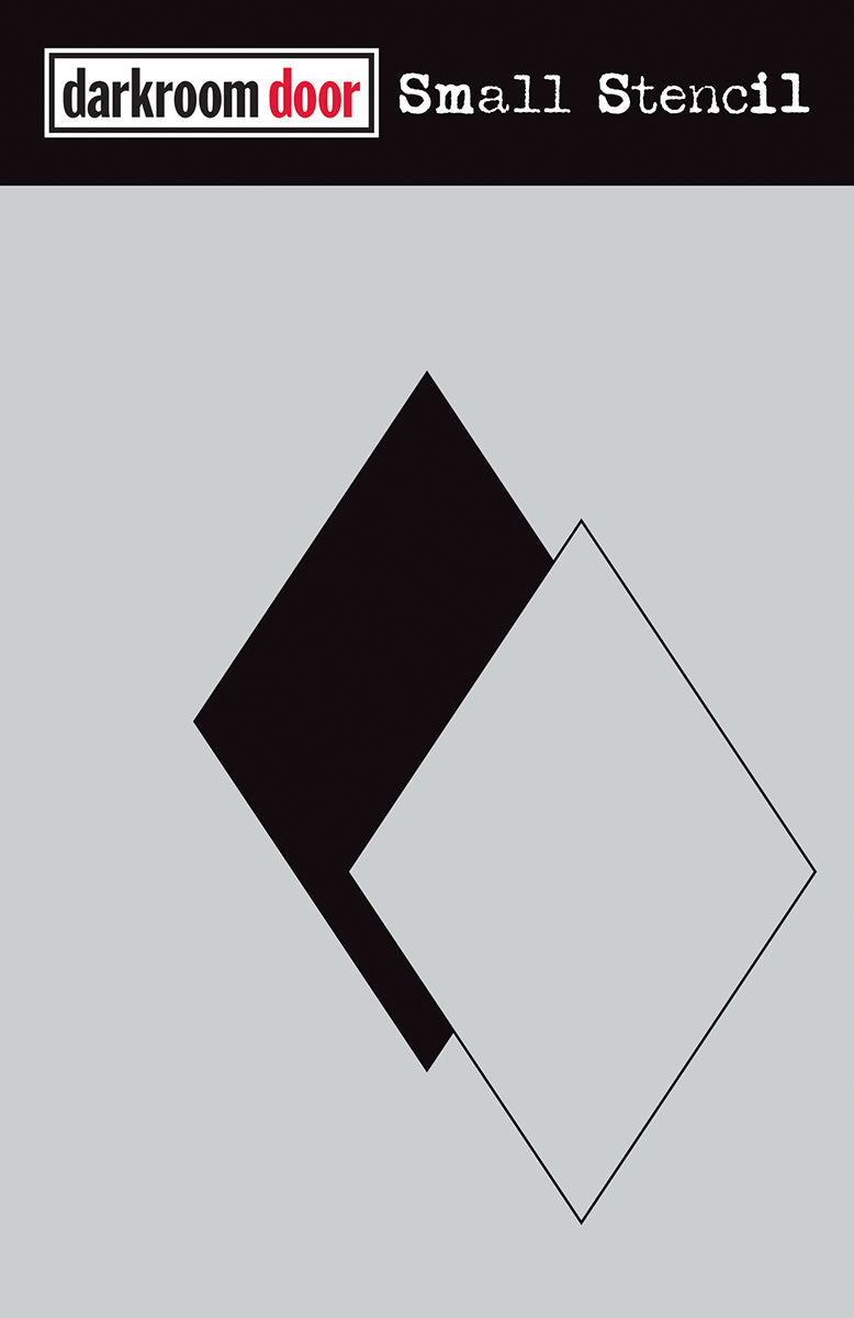 Darkroom Door - DDSS028 Small Stencil - Diamond set**