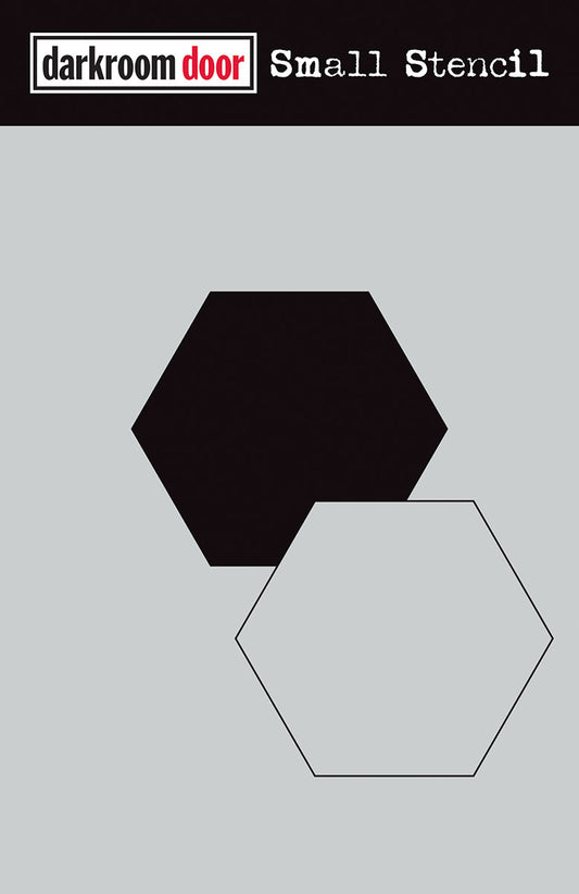 Darkroom Door - DDSS029 Small Stencil - Hexagon set