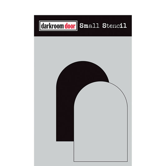Darkroom Door - Small Stencil DDSS051 Round Arch Set