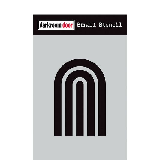 Darkroom Door - Small Stencil DDSS058 Round Arch Stripes set