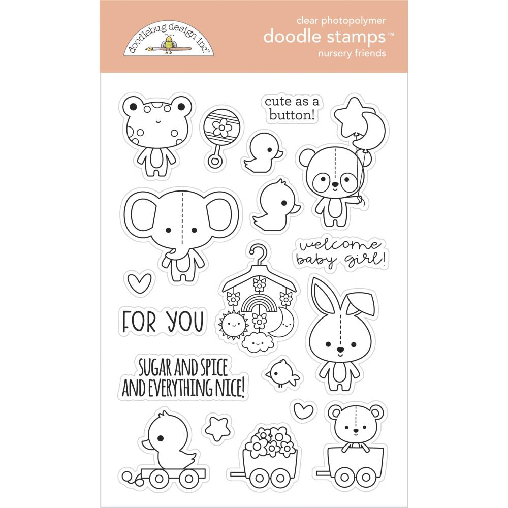Lawn Fawn DC6793 - Nursery Friends stamp set