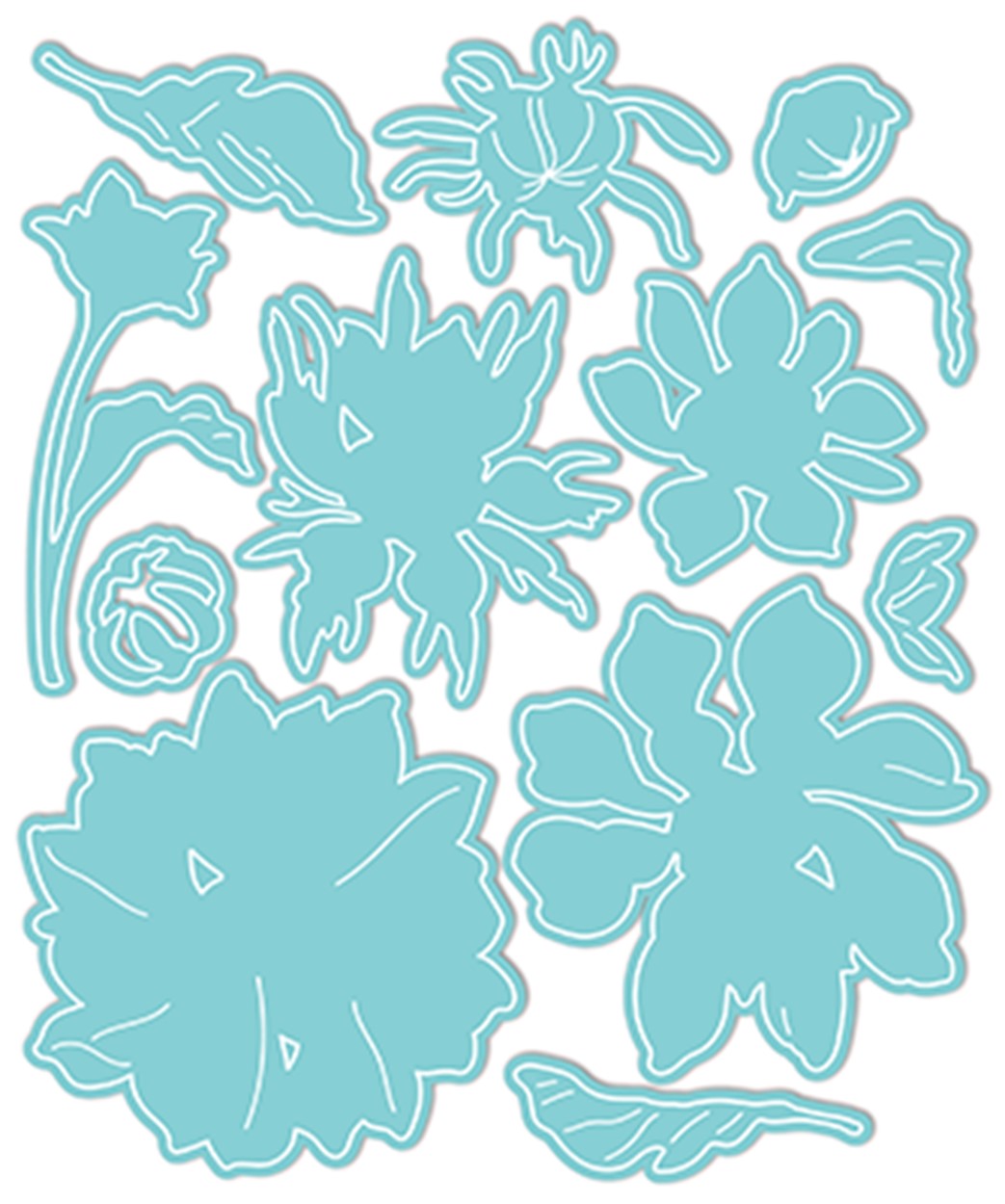 LDRS - Dahlia Layering die