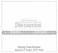 MFT Dienamics - Dainty Dots Border.. ...
