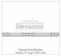 MFT Dienamics - Dainty Dots Border..