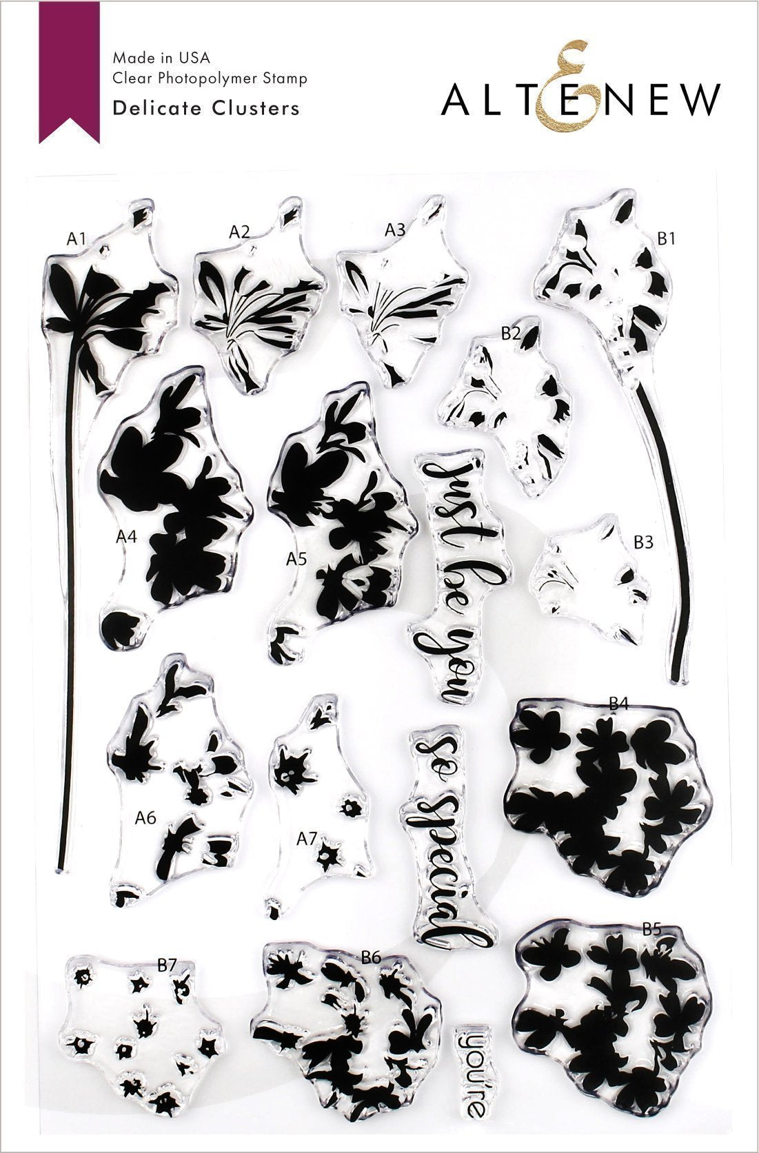 Altenew - Delicate Clusters Stamp Set