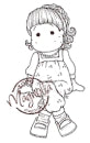 Magnolia Rubber Stamps - Dinner Tilda*
