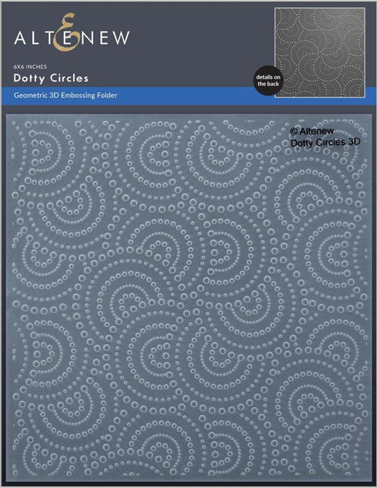 Altenew - Dotty Circles 3D Embossing Folder*