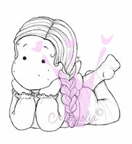 Magnolia Rubber Stamp - Dreamy Tilda*