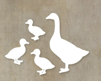 Paper Rose Studio - Duck Family