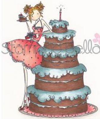 Stamping Bella EB230 Uptown Bianca Loves Her Big Cake .......