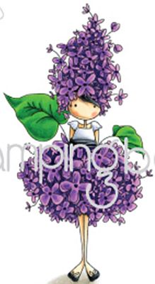 Stamping Bella - EB451 Garden Girl Lilac......