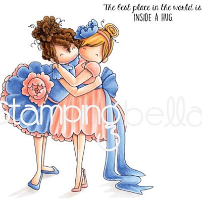 Stamping Bella - EB613 Huggy Friends......1 only