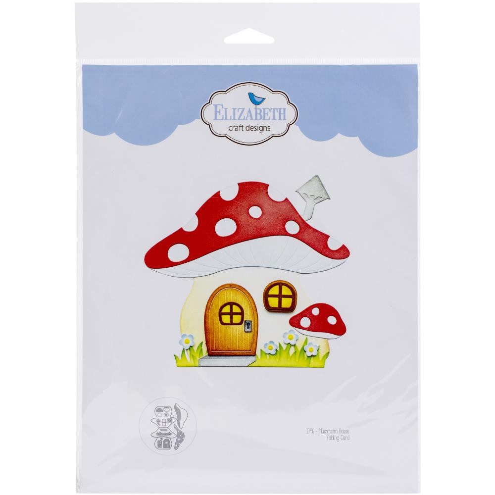 Elizabeth Crafts - EC1796 Mushroom House die - out of stock