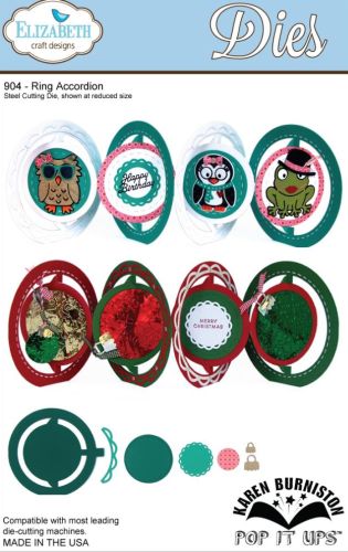 Elizabeth Crafts - EC904 Ring Accordian Die..