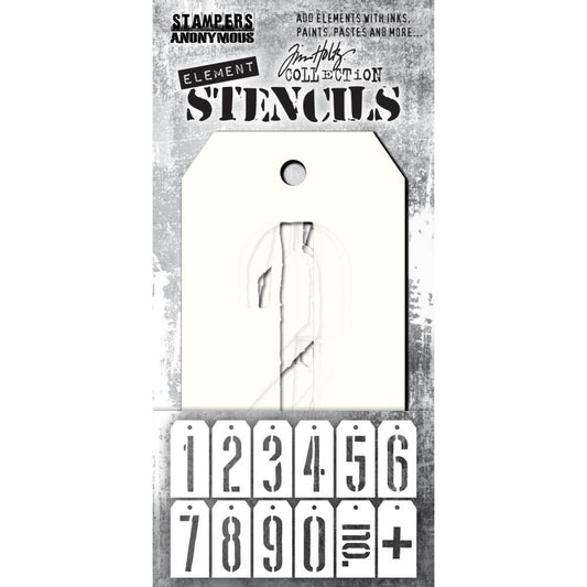 Tim Holtz Element Stencil Mechanical EST001