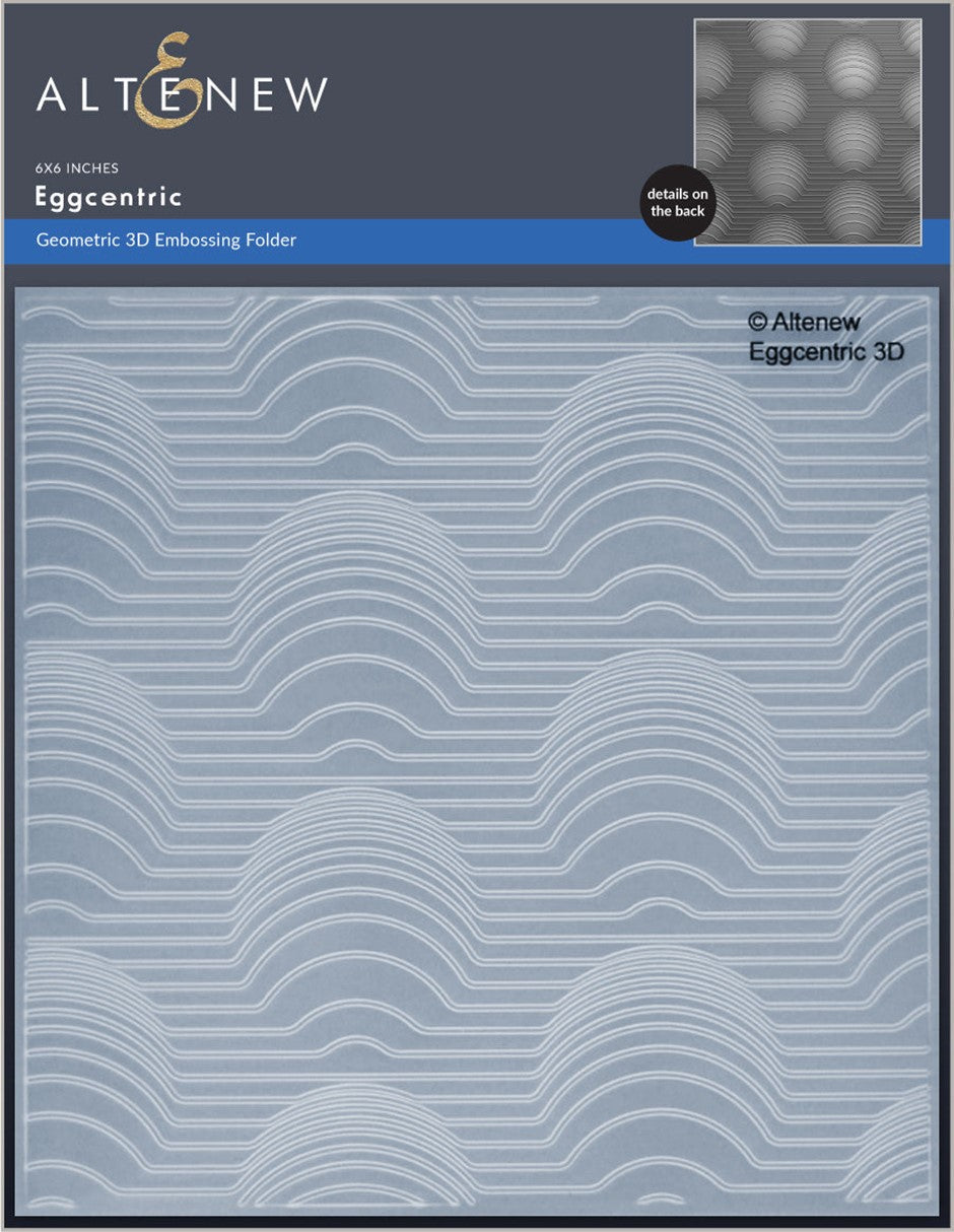 Altenew - Eggcentric 3D Embossing Folder*